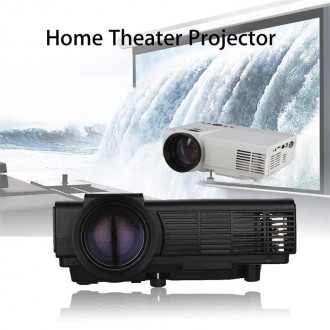 Отличный светодиодный проектор для просмотра фильмов, видео, игры в игры или пре. . фото 7