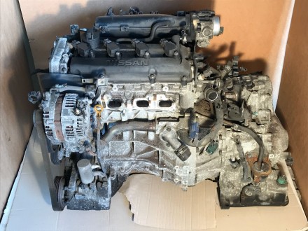 Продается Двигатель в сборе на Nissan X-Trail 2.0 QR20 в б/у состоянии. Фото соо. . фото 3