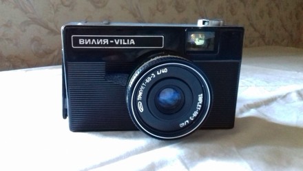 Продам б/у пленочный фотоаппарат «Вилия - VILIA» в чехле. Отличное состояние. Це. . фото 3