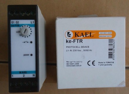 Сумеречный выключатель, модели: FTR, ke-FTR и ke-FTR10M, а так же Фото датчик – . . фото 3