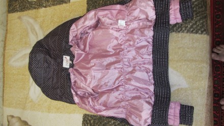 Куртка для девочки(б/у, отл. сост., размер М для девочки 7-9 лет, демисезонная, . . фото 5