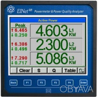 ELNet GR (TCP/IP, RS-485, LCD color)- измерительный прибор, счетчик и анализатор. . фото 1