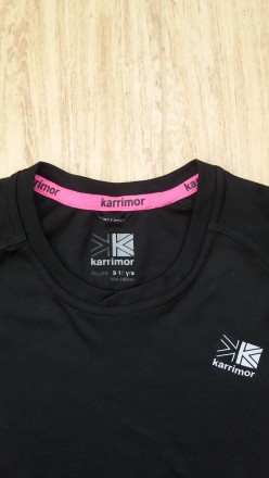 Спортивная футболка Karrimor на девочку 9-10 лет, рост 134-140см. Длина изделия . . фото 3