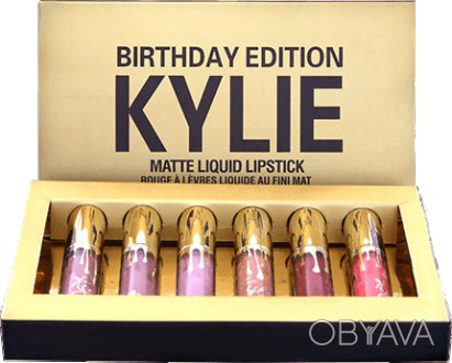 Матовая жидкая губная помада Кристен, 3,25 мл   
Набор Помады — Kylie Birthday . . фото 1