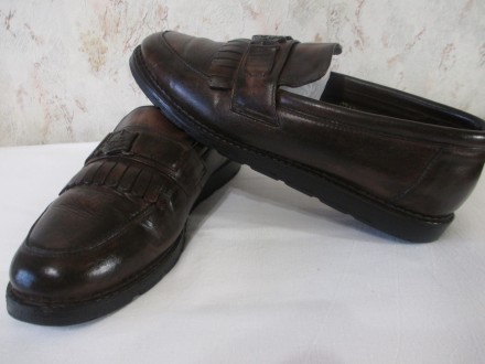 Туфли мужские,производство Португалия,без шнурков, на танкетке,размер 42,по стел. . фото 3