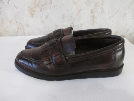 Туфли мужские,производство Португалия,без шнурков, на танкетке,размер 42,по стел. . фото 2