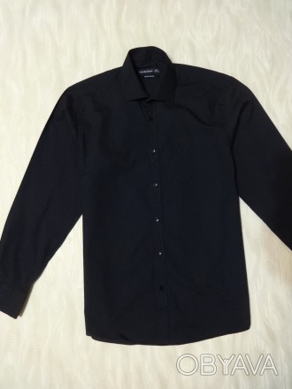 Стильна черная рубашка Cedar Wood State новая (без этикетки). Рубашка впереди на. . фото 1