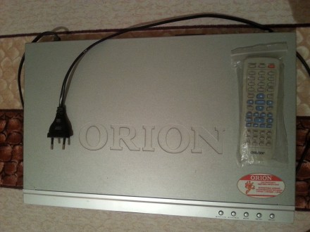 DVD проигрыватель ORION рабочий, в отличном состоянии, в комплекте пульт. После . . фото 2