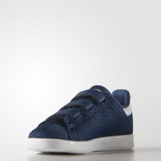 Детские кроссовки Adidas Stan Smith - это современная мини-версия культовой моде. . фото 4
