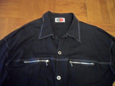 В хорошем состоянии лёгкая рубашка  WF , размер L-XL (52-54) , по вороту 44-45 с. . фото 5