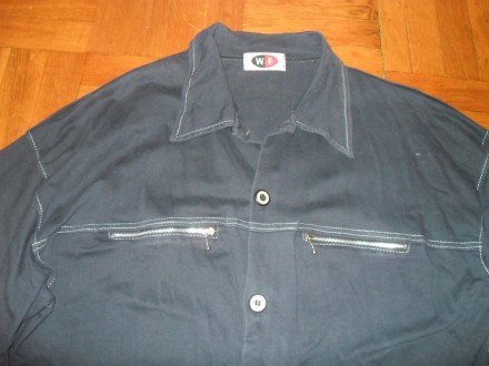 В хорошем состоянии лёгкая рубашка  WF , размер L-XL (52-54) , по вороту 44-45 с. . фото 4