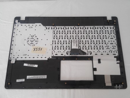 Продам рабочую клавиатуру + передняя панель Asus X551 , R512 series, rus, black. . фото 3