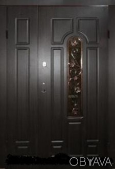 Двери входные Арма 105 полуторная уличная винорит. Размеры 1200х2050 мм 
 Характ. . фото 1
