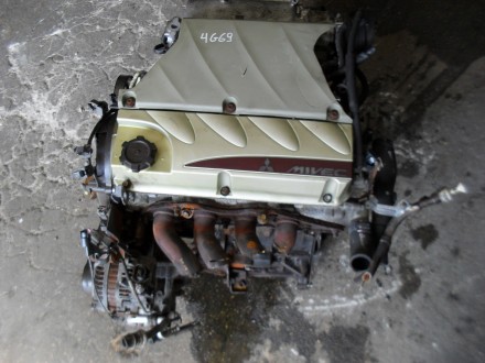 Продается Двигатель в сборе на Mitsubishi Grandis 2.4 benz в б/у состоянии. Фото. . фото 3