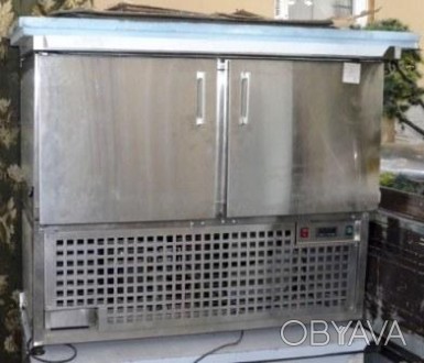 Стол холодильный б/у две двери  Украина предназначен для охлаждения и хранения п. . фото 1