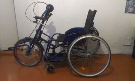 КСИ-1-2-3П «ИСКРА» с велоприводом
Кресло-коляска с велоприводом КСИ-1-2-3П ИСКР. . фото 2