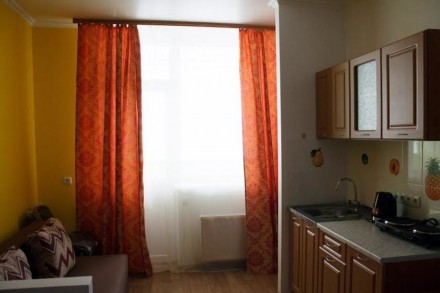 ЖК Герцен Парк, евроремонт, полностью укомплектована мебелью: кухня, шкаф-купе с. . фото 3