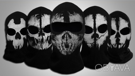 Коллекция "Призрак" или маски Логана из Call of Duty(Каин-Варлок-Самаэль-Стервят. . фото 1