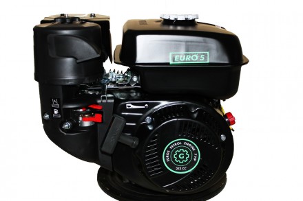 Двигатель бензиновый GrunWelt GW210-S (CL) (центробежное сцепление, шпонка, вал . . фото 3