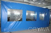 Компания Тент-Мастер изготавливает  прозрачные пвх шторы для беседок, веранд, те. . фото 6
