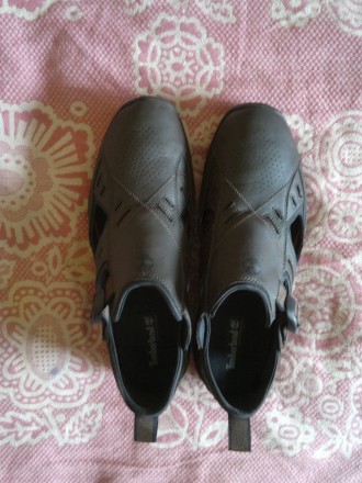Продам для ценителей качественной кожаной оригинал обуви из Европы Сандалии Timb. . фото 4