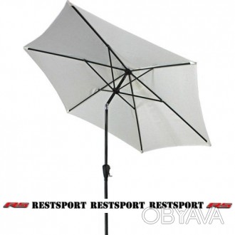 Тип: зонт
Цвет: бежевый
Форма: шестиугольный
Наклонный механизм: есть
Матери. . фото 1