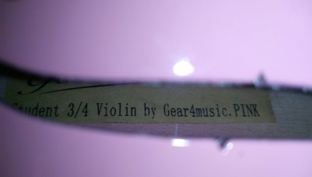Английская Скрипка, размер 3\4, верхняя дека сделана из прессованной твердой кан. . фото 8
