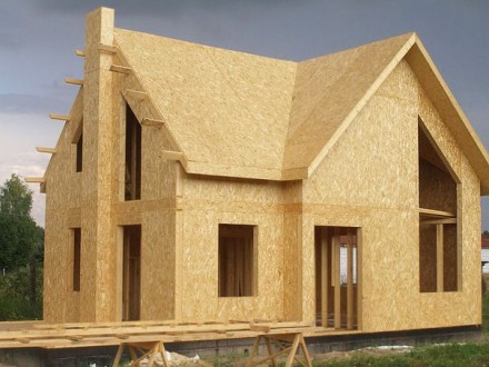 Строительство домов по Канадской технологии. Плюсы данного дома это быстрый монт. . фото 4