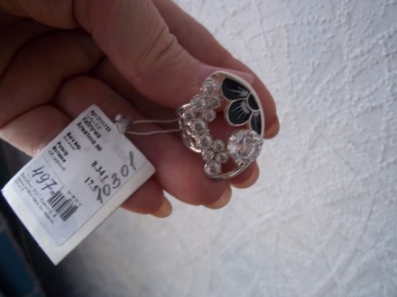 Шикарное кольцо от украинского производителя Брюс Новое с пломбой Размер 17.5. . фото 5