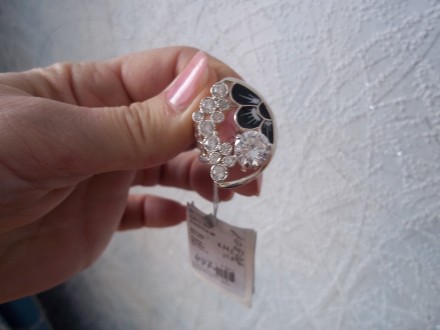 Шикарное кольцо от украинского производителя Брюс Новое с пломбой Размер 17.5. . фото 7