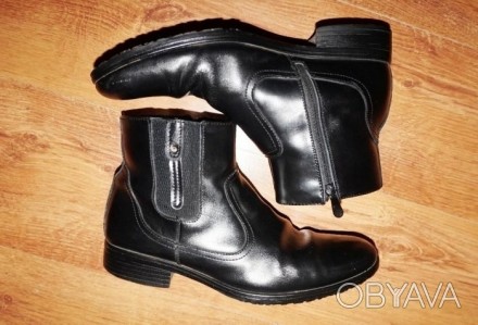 Зимние мужские ботинки (полусапоги) 40-го размера. Подойдут и на 39 размер, возм. . фото 1