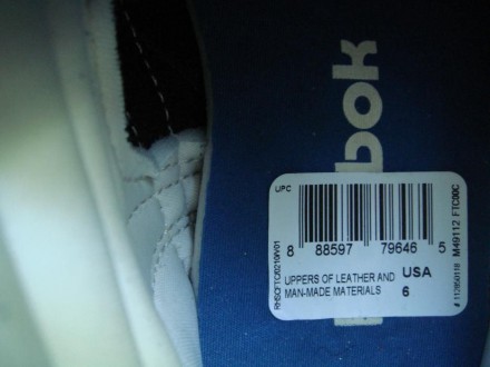 Жіночі кросівки Reebok. Куплені в США. Розмір 6 М-американський, повноцінний, не. . фото 3