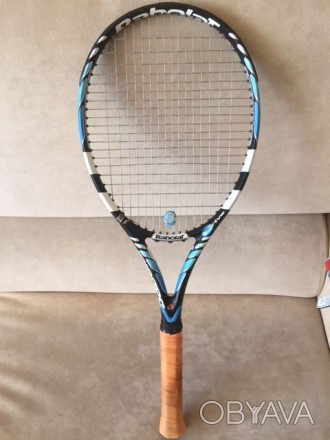 Продам теннисную ракетку Babolat Pure Drive, новая (играл 2 игры), в комплекте с. . фото 1