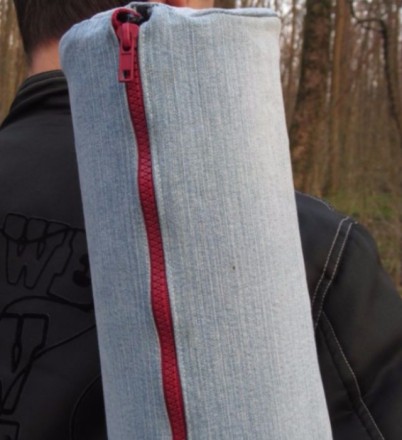 Чехол сумка для коврика (каремата, йогамата). Предназначен для переноски в скруч. . фото 5