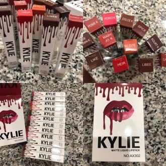 Набор из 6 шт!Матовые помады Kylie Birthday Edition равномерно ложатся на губы. . . фото 9