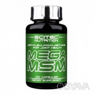 Mega MSM Scitec Nutrition - добавка содержащая органическое соединение серы, кот. . фото 1