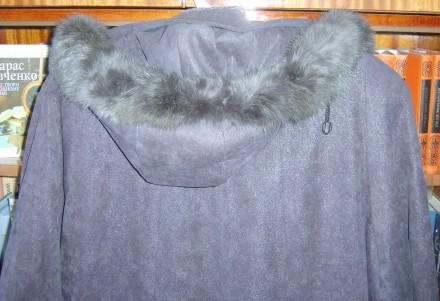Зимнее женское новое пальто с меховой подкладкой (отстёгивается). Подойдет на ра. . фото 7