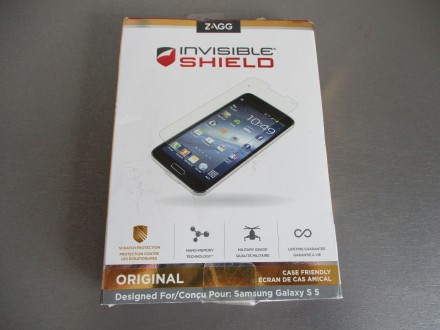 Защитная пленка ZAGG Original для Samsung Galaxy S5 G900.
Пленка Nano-Memory Te. . фото 3