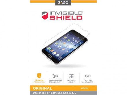Защитная пленка ZAGG Original для Samsung Galaxy S5 G900.
Пленка Nano-Memory Te. . фото 2