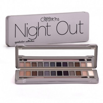 Тени Beauty Creations Night Out Eyeshadow Collection Palette (12 цветов)
Сама п. . фото 2