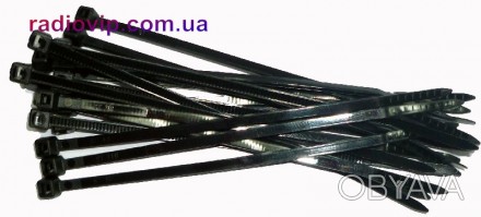 Стяжки 450х4,8 черные служат для стягивая жгута проводов диаметром до 129 мм. Ст. . фото 1