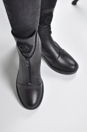 Женские ботинки черные кожаные
размеры: 36-39
Сезон: деми
Материал: натуральн. . фото 2