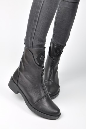 Женские ботинки черные кожаные
размеры: 36-39
Сезон: деми
Материал: натуральн. . фото 4