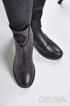 Женские ботинки черные кожаные
размеры: 36-39
Сезон: деми
Материал: натуральн. . фото 1