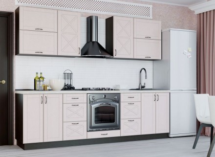 Модульная кухня Парма с большим выбором стандартных модульных секций для кухни л. . фото 2