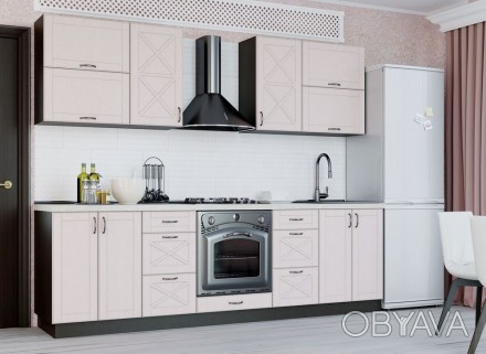 Модульная кухня Парма с большим выбором стандартных модульных секций для кухни л. . фото 1