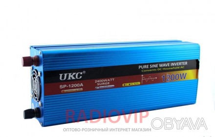 Инвертор напряжения UKS 1200W (синус) предназначены для того, чтобы преобразовыв. . фото 1