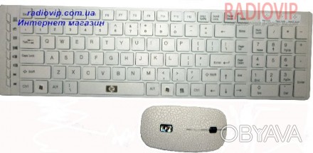 Клавиатура DL 419 WIRLESS +mouse служит для управления компьютером и ноутбуком, . . фото 1