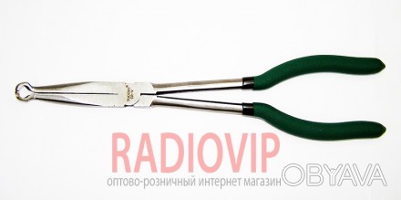 Утики изогнутые ,зелёные ручки 275*65,диаметр 8мм. . фото 1