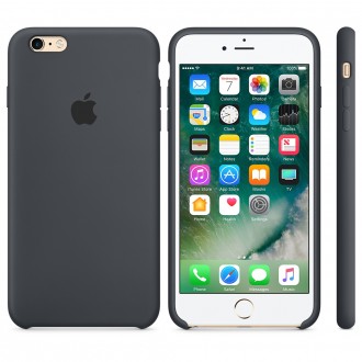 Чехол Apple Silicone Case для iPhone 5/5s/SE Charcoal Gray. Київ. фото 1
